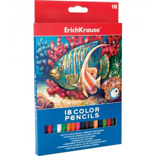 EK Карандаши цветн. 18 цветов