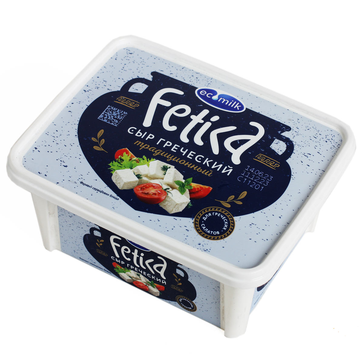 Экомилк FETICA сыр для греческого салата 40% 275г Экомилк FETICA сыр для греческого салата 40% 275г