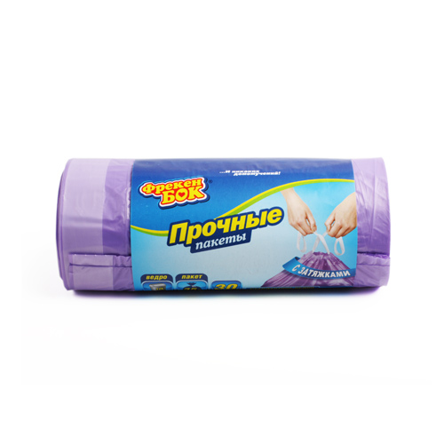 Пакеты для мусора с затяжками Фрекен БОК 35л 30шт