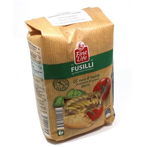 FINE LIFE Фузилли Спирали 500г