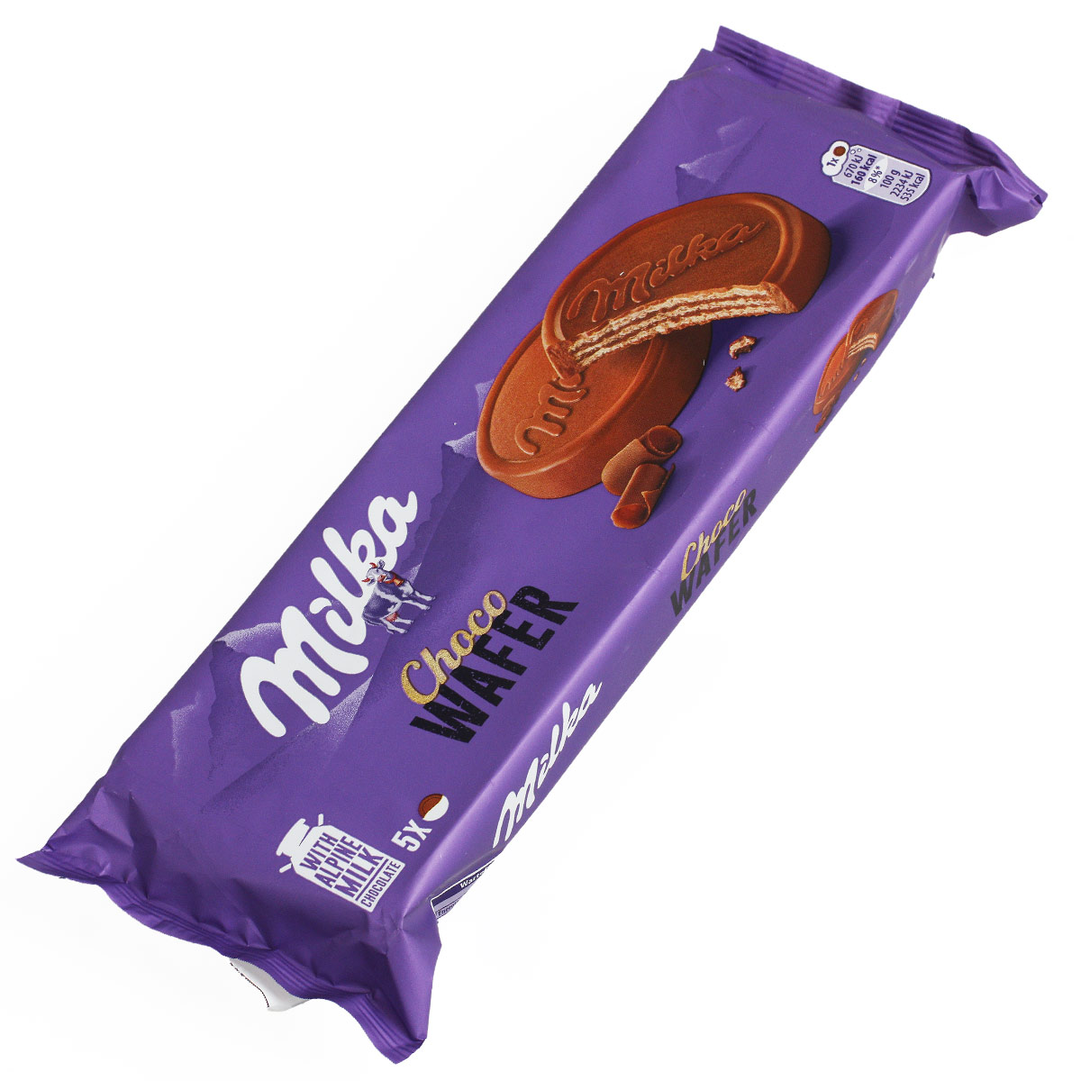 Вафли шоколадные Милка MILKA CHOCO WAFER 5Х30г 150г