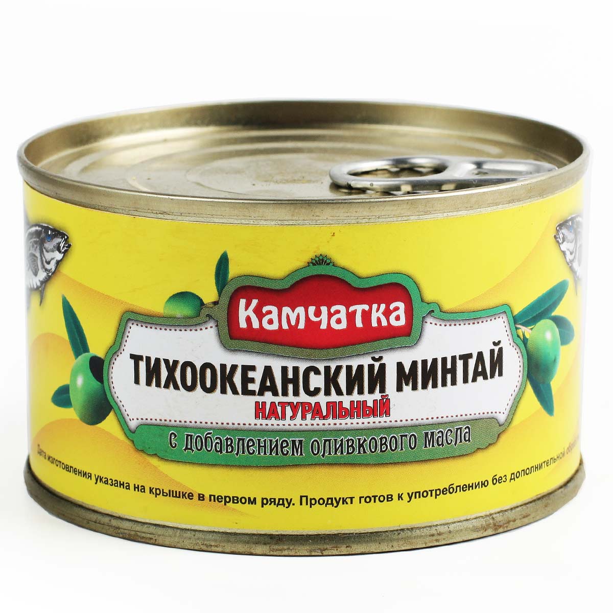 Минтай тихоокеанский натуральный Камчатка 220г