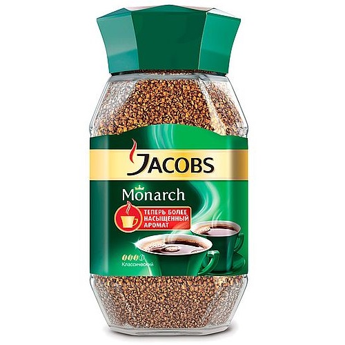 Jacobs Monarch кофе растворимый Якобс Монарх 47.5г Jacobs Monarch кофе растворимый Якобс Монарх 47.5г