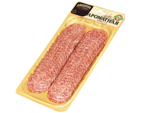 Егорьевская Колбаса Ароматная сырокопченая 100г