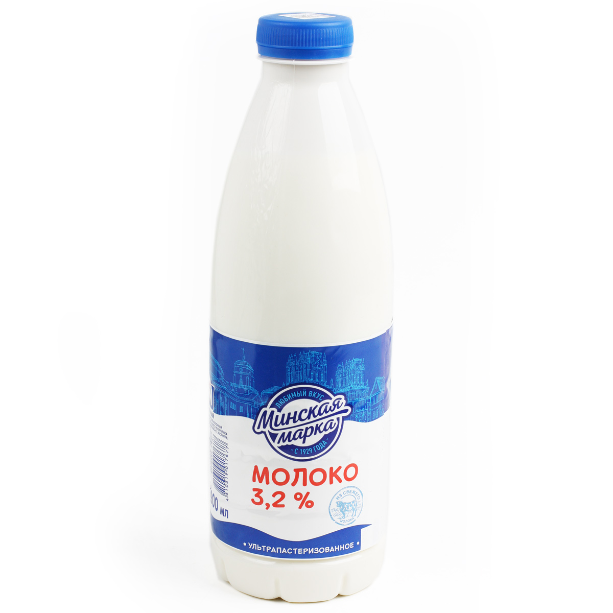 Минская марка молоко ультрапастеризованное 3,2% 0,9л