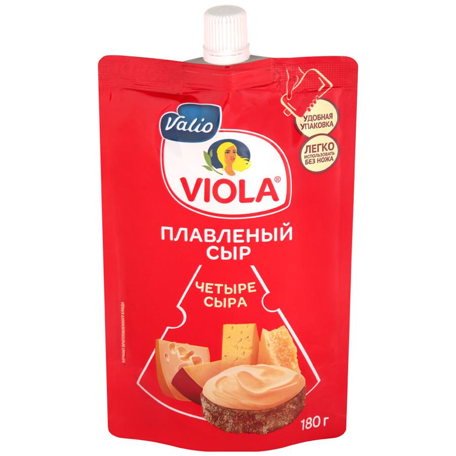  VIOLA cыр плавленый Виола Четыре Сыра 45%180г