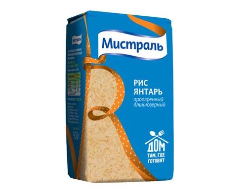 Мистраль рис Янтарь 900г