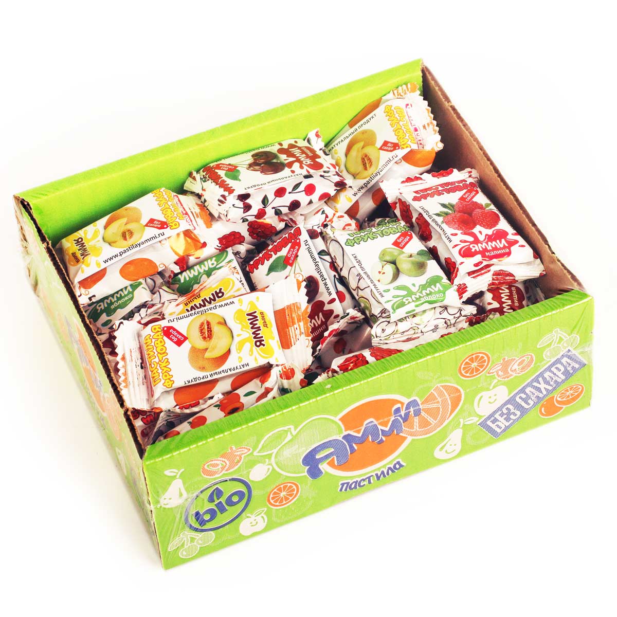 Фруктовая пастила Ямми без сахара 500г