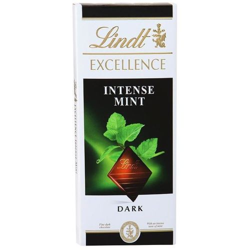 LINDT EXCELLENCE шоколад мята 100г