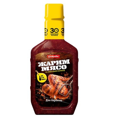КОСТРОВОК маринад 30 минут для барбекю 300г