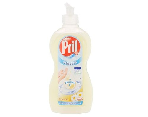 Pril бальзам Ромашка, средство для мытья посуды, 450 мл