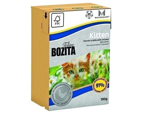 BOZITA Kitten д/котят, беременных кошек, 190гр