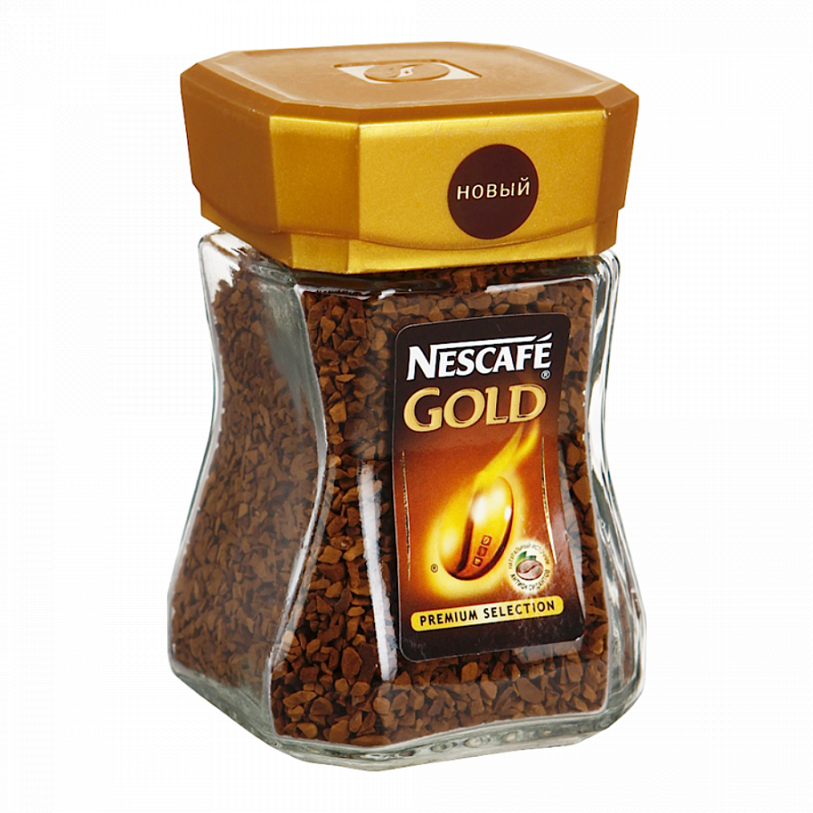 Nescafe Gold кофе Нескафе Голд растворимый банка 47.5г Nescafe Gold кофе Нескафе Голд растворимый банка 47.5г
