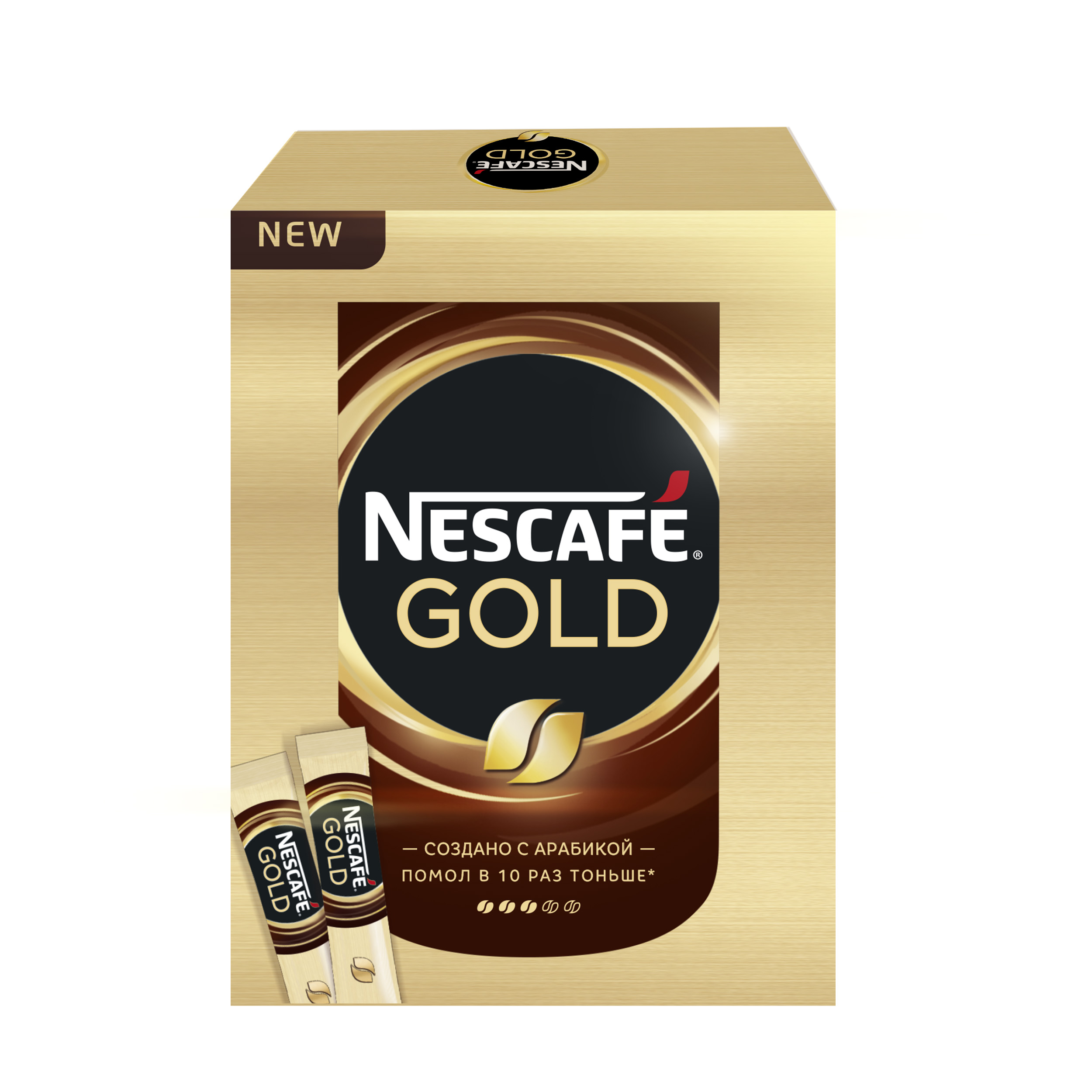 Nescafe Gold кофе растворимый 2гX30шт 60г