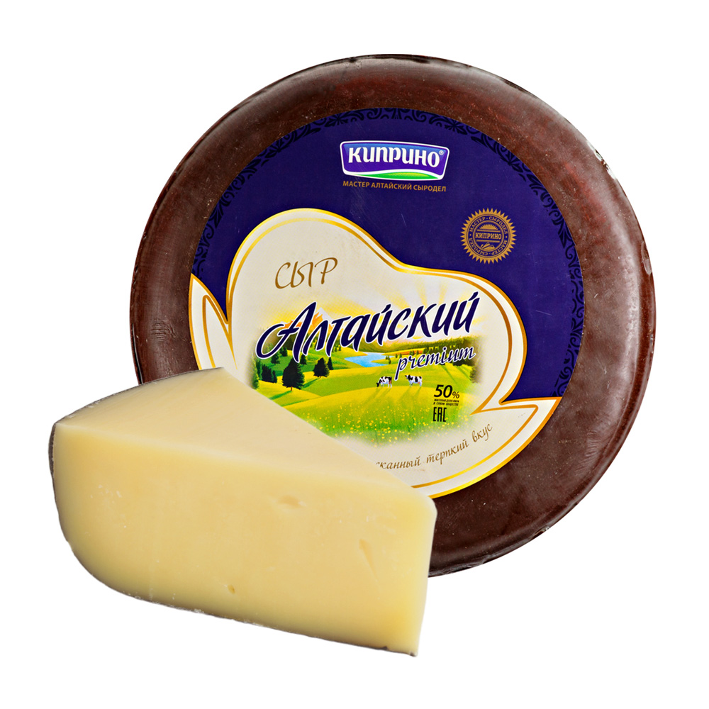 Сыр Киприно Алтайский премиум 50%