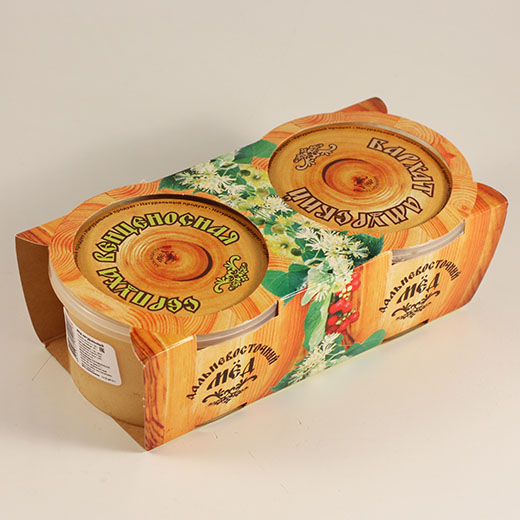 Дальневосточный мед Бархат Амурский, банка 350 гр.