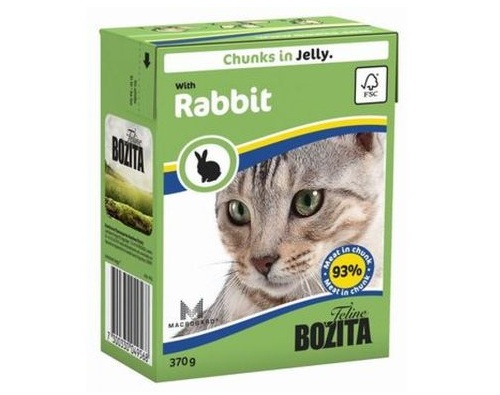 BOZITA кусочки в желе КРОЛИК 370г