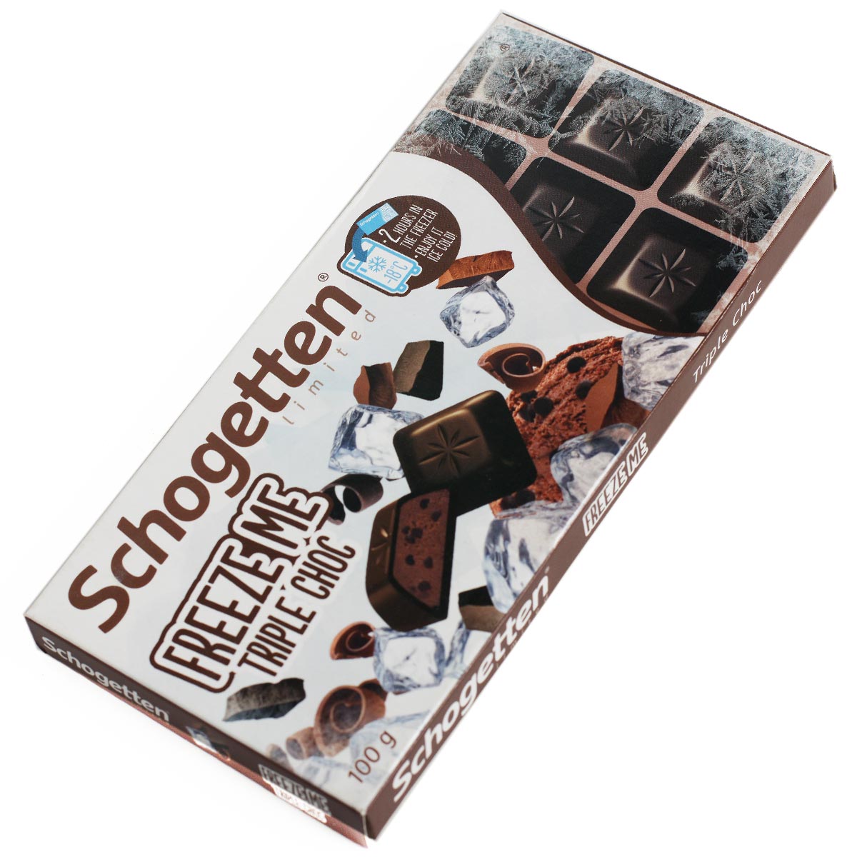 SCHOGETTEN Тройной шоколад 100г