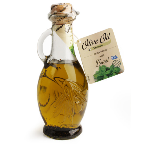 Kamarko Extra Virgin with Basil масло оливковое c базиликом Камарко 250мл