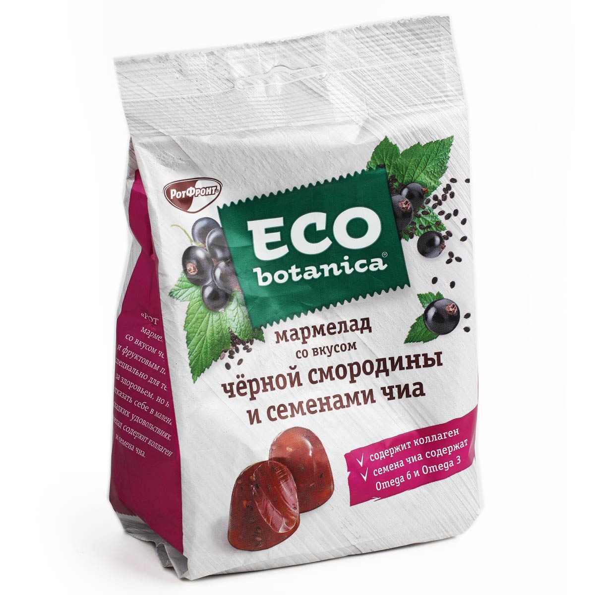 ЭКО ботаника мармелад черная смородина семена чиа ECO botanica 200г