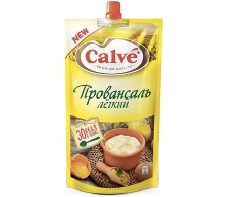 CALVE майонез Провансаль Легкий 390г CALVE майонез Провансаль Легкий 390г