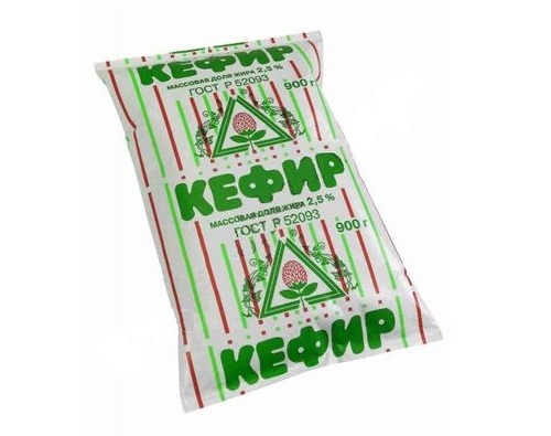 Пискаревский МПЗ Кефир 1%, пакет  900 г