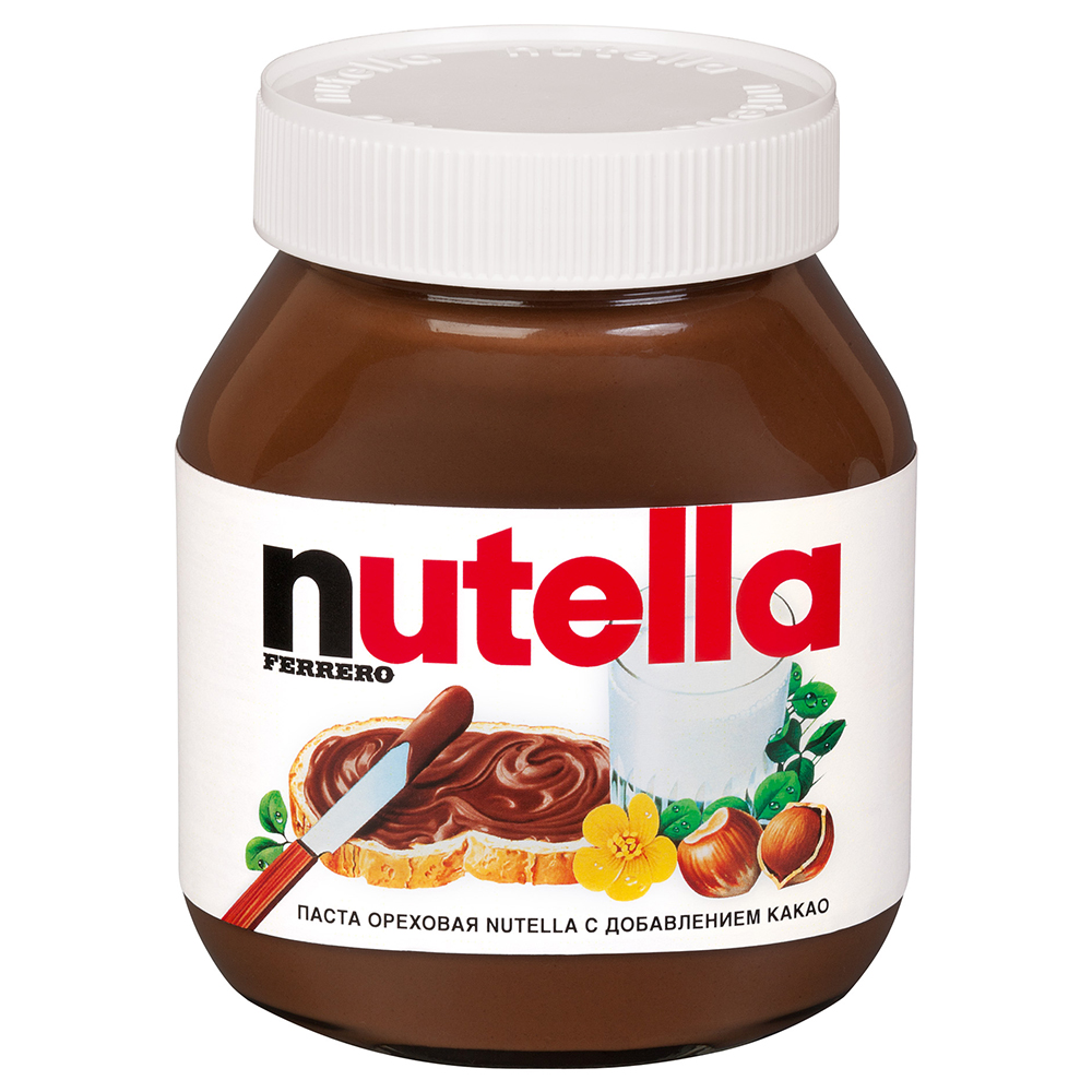 Nutella паста шоколaдная Нутелла ореховая 630г