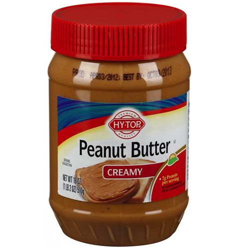 Паста арахисовая хрустящая HY-TOP 510г