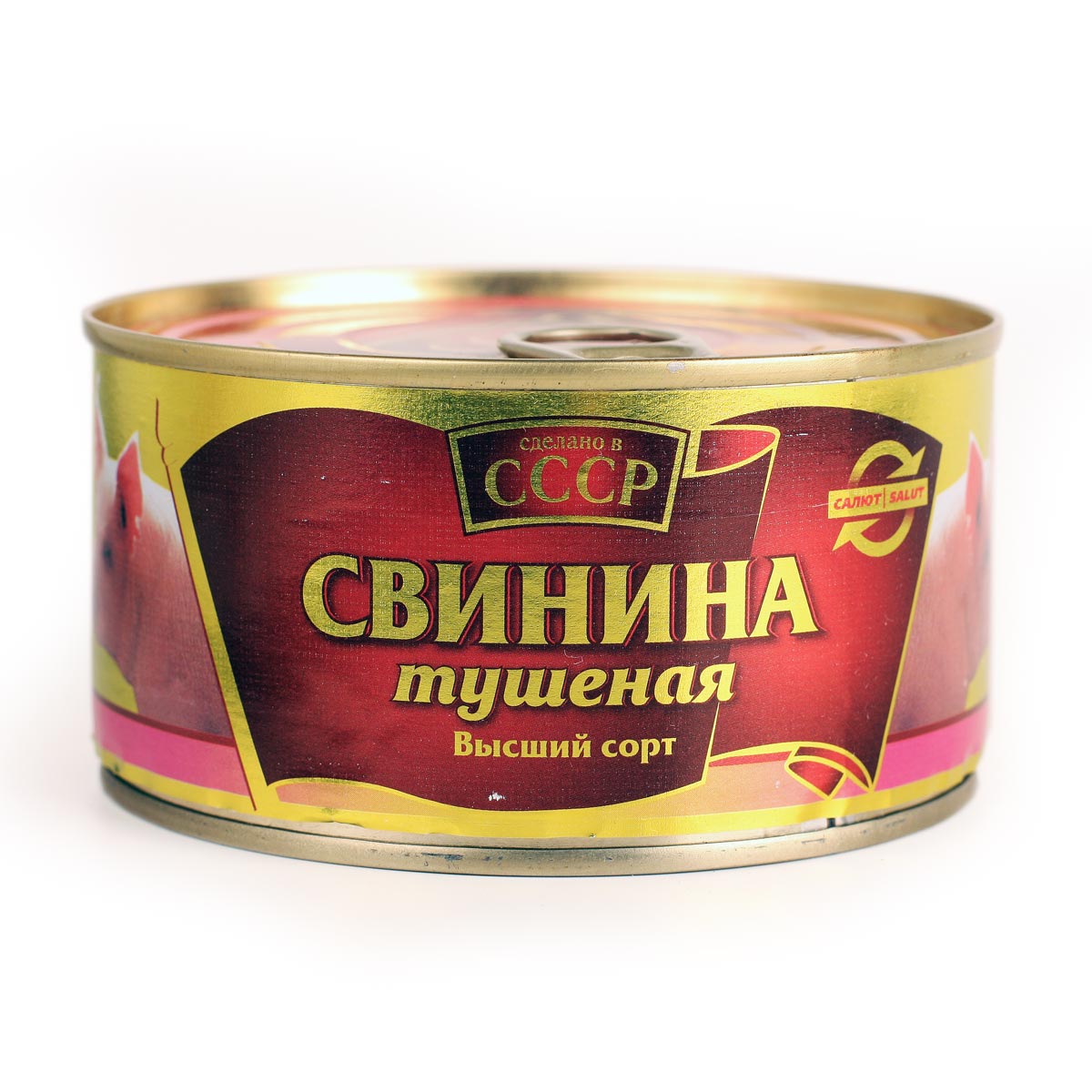 Свинина тушеная СССР 325г Свинина тушеная СССР 325г