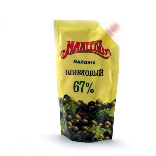 МАХЕЕВЪ Майонез оливковый 67% 380г МАХЕЕВЪ Майонез оливковый 67% 380г