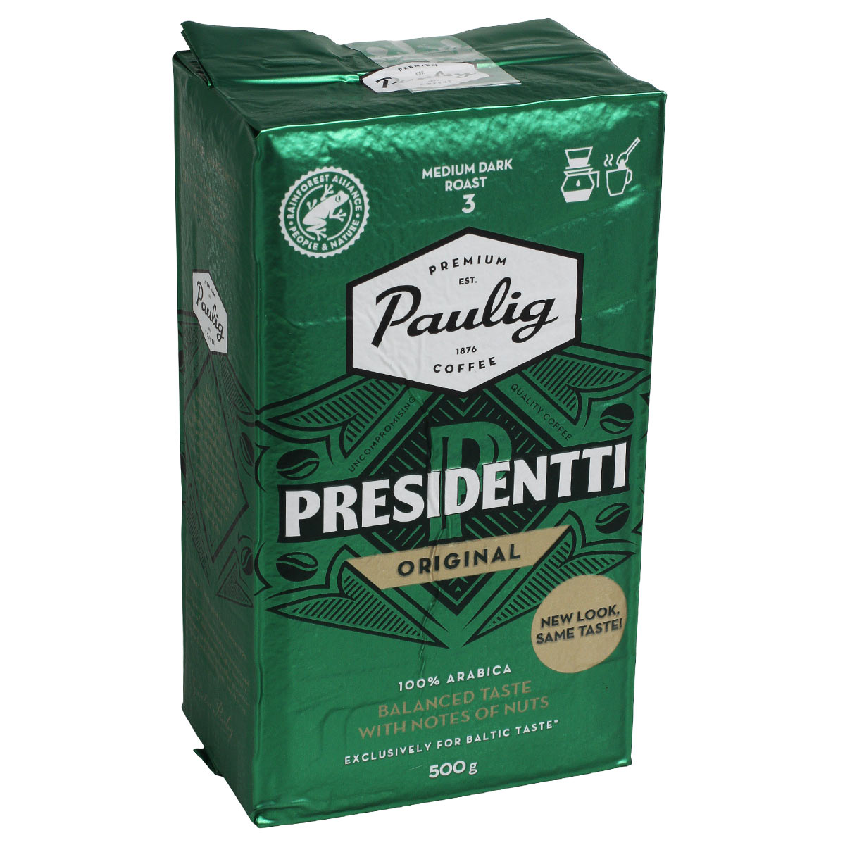 Paulig Presidentti Original кофе Паулиг Президент молотый 500г