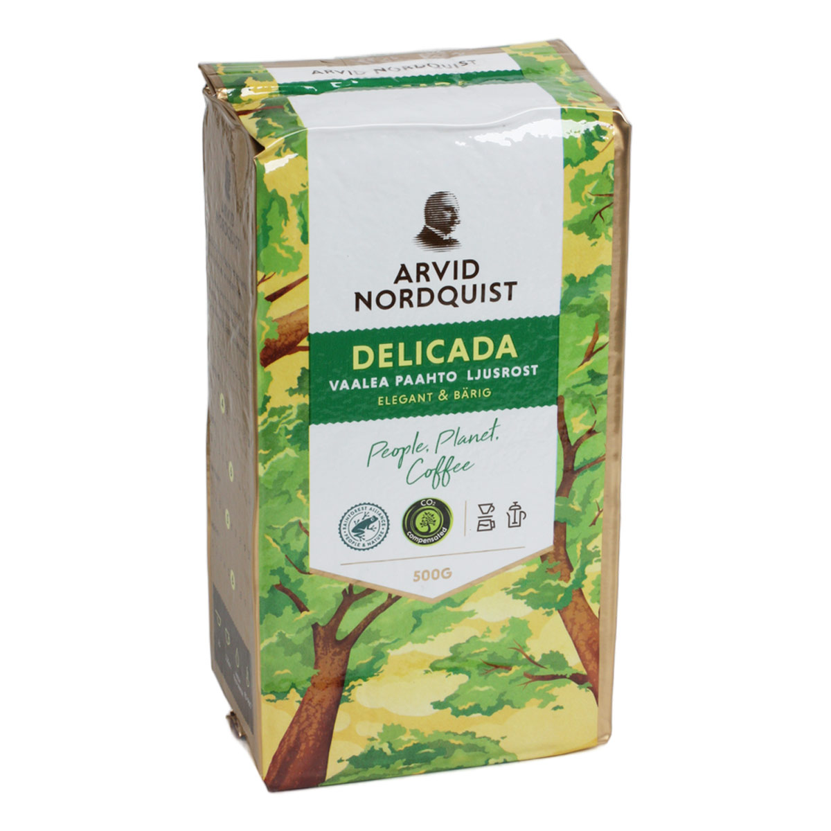 ARVID NORDQUIST Delicada молотый кофе легкой обжарки 500г