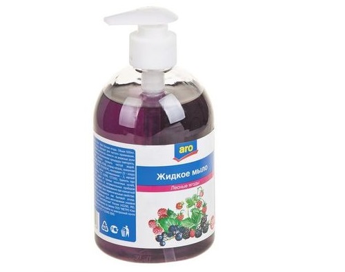 Aro жидоке мыло, Лесные ягоды, 500 мл.