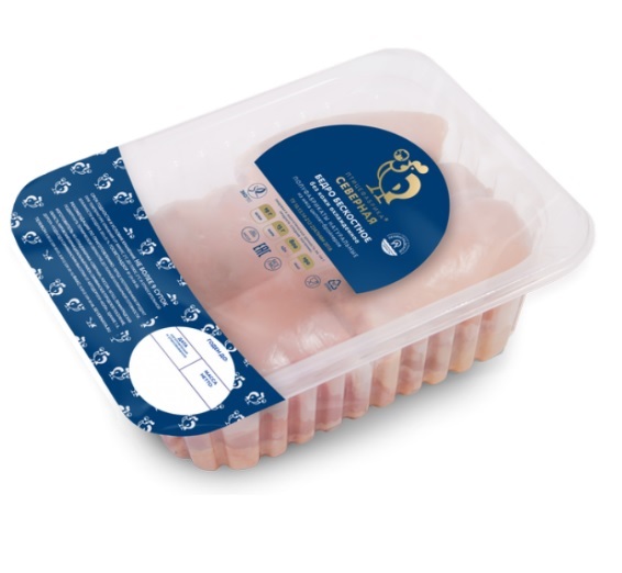 Филе куриного бедра Птицефабрика Северная 750г