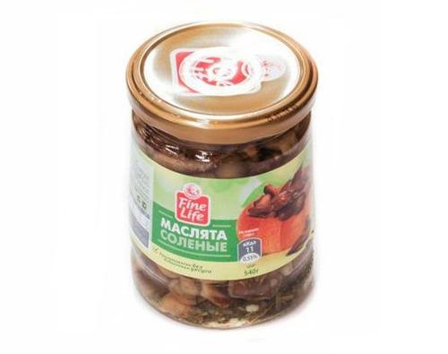 FINE LIFE маслята соленые 540г