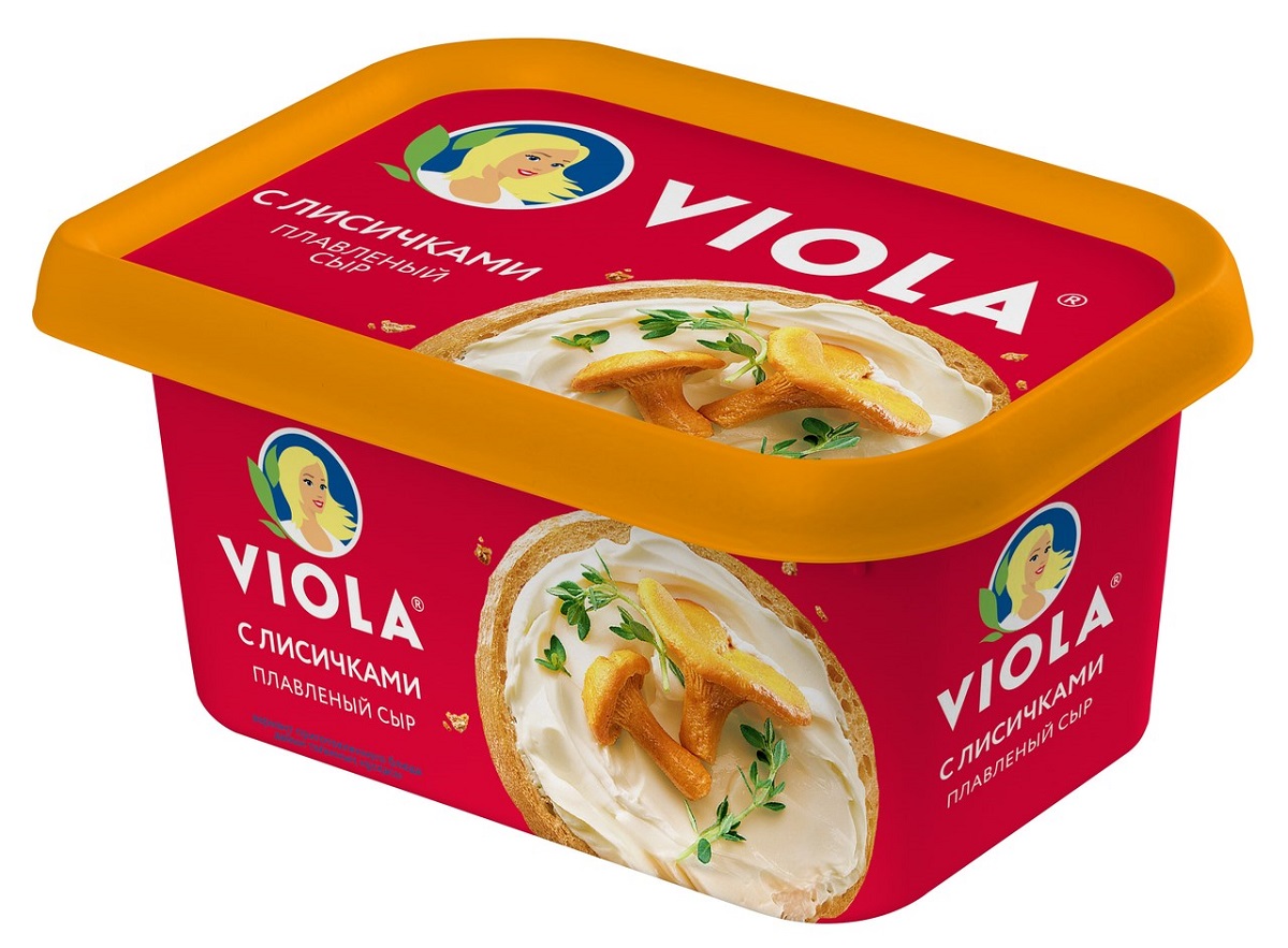 VIOLA сыр с лисичками Виола плавленый 45% 400г VIOLA сыр с лисичками Виола плавленый 45% 400г