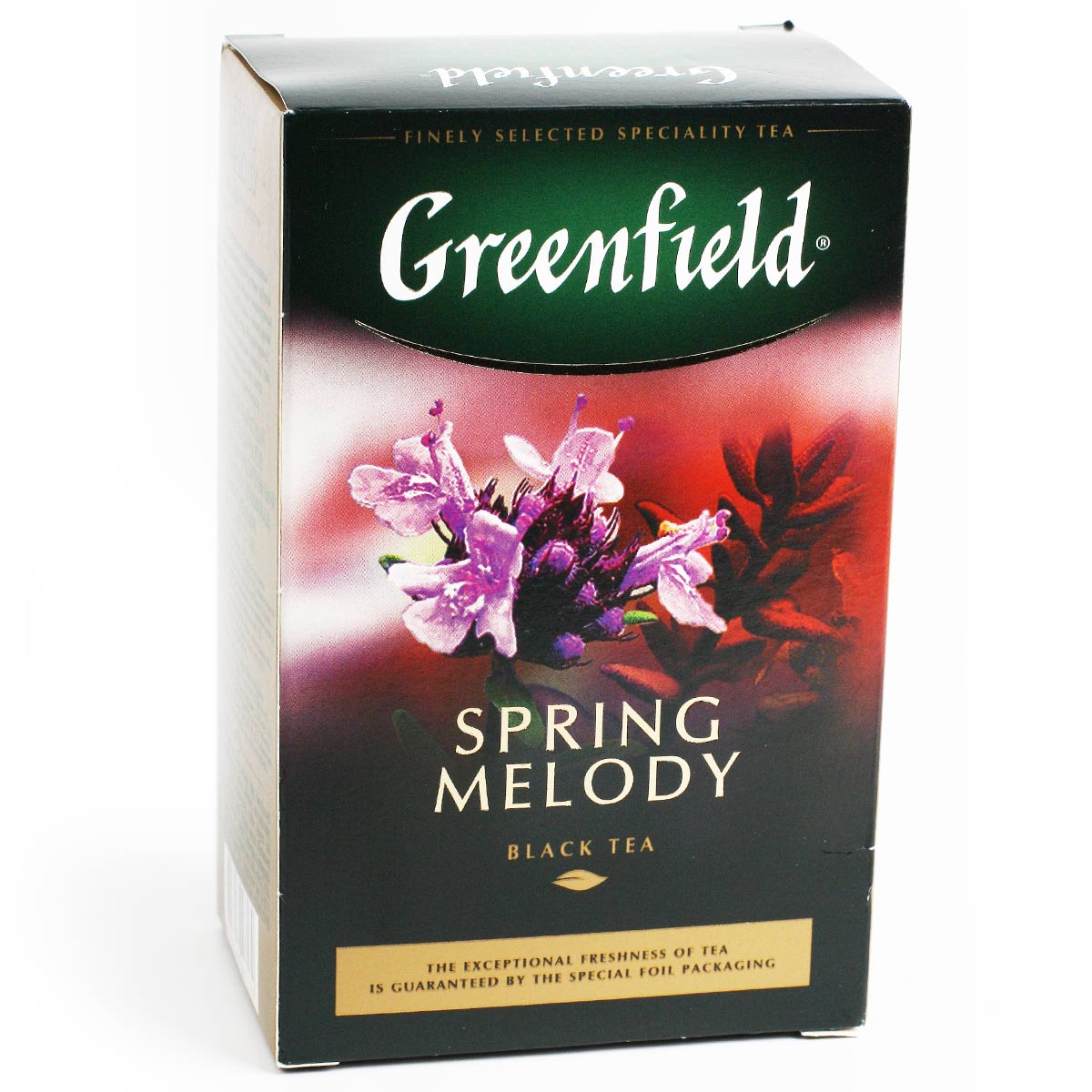 Чай Гринфилд Спринг Мелоди листовой Greenfield Spring Melody с ароматом чабреца 100г