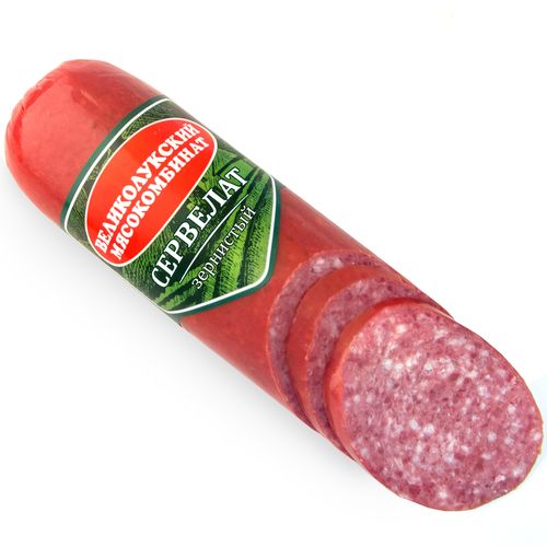 ВЕЛИКОЛУКСКИЙ МК Сервелат Зернистый без сои 350г