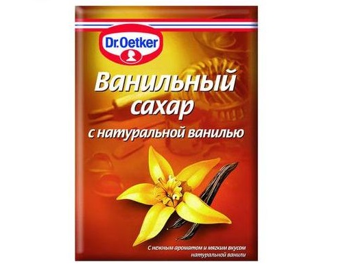 Ванильный сахар с натуральной ванилью Dr. Oetker 15г