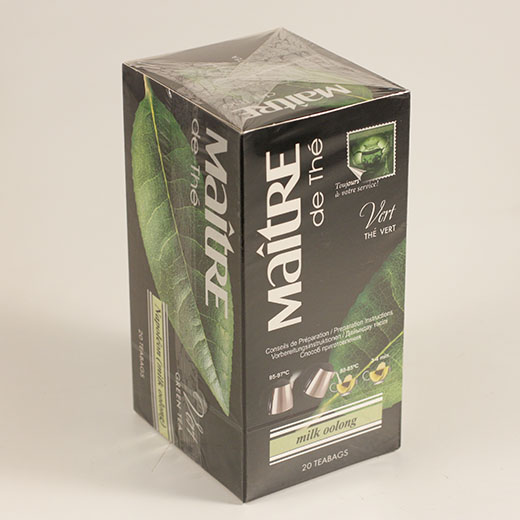 Чай зеленый Maitre Napoleon milk oolong 20 пакетиков
