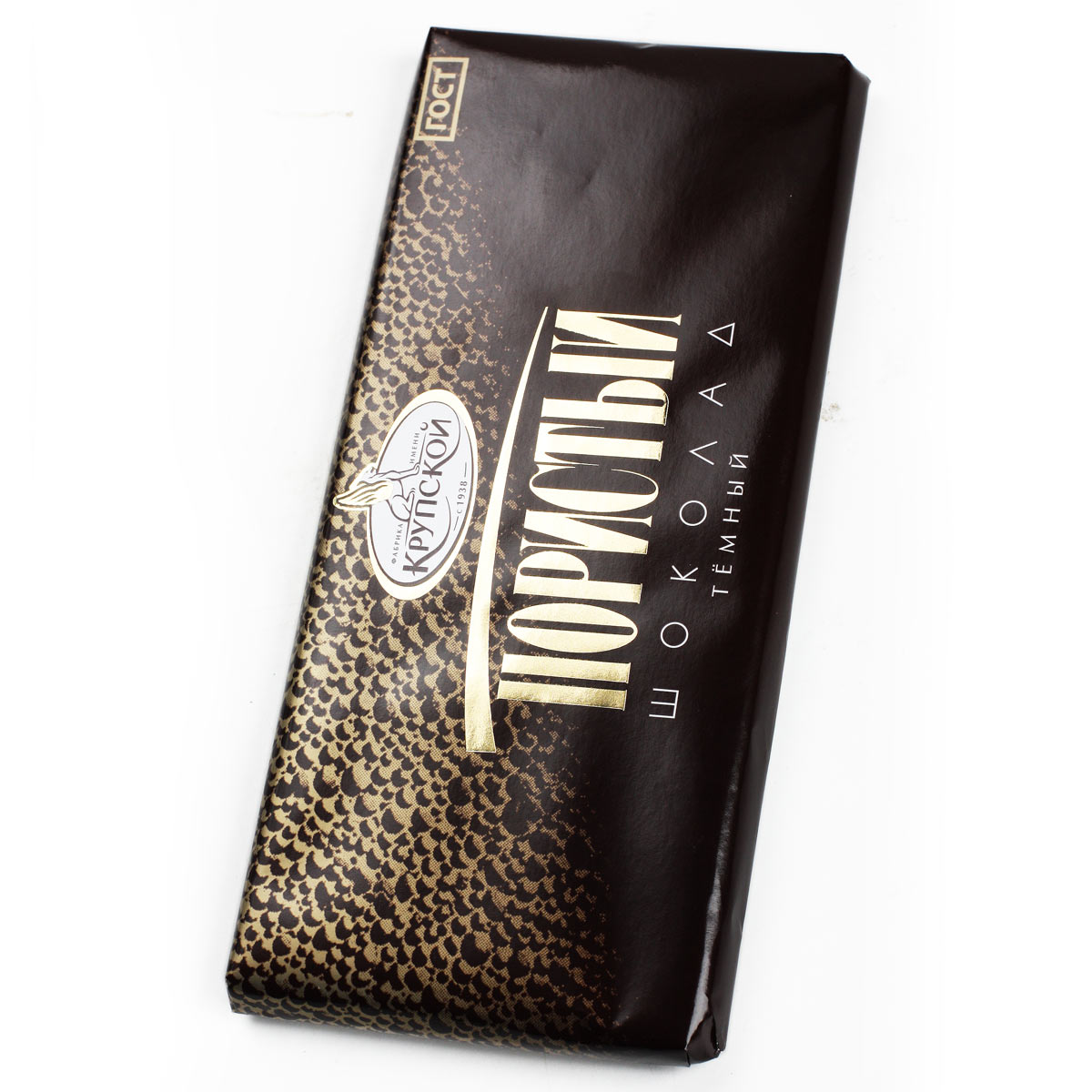 Шоколад  пористый темный Фабрика Крупской 80г