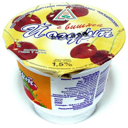 ПИСКАРЕВСКИЙ МПЗ Йогурт фруктово-ягодный в ассорт. 1,5%,  200 гр. ПИСКАРЕВСКИЙ МПЗ Йогурт фруктово-ягодный в ассорт. 1,5%,  200 гр.