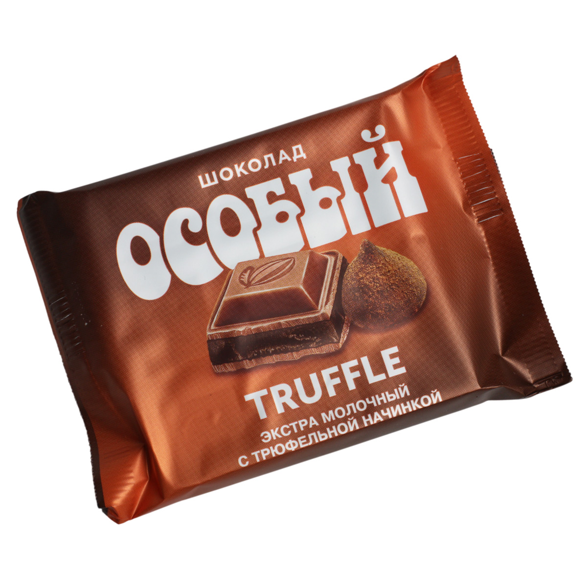 Шоколад Особый экстра молочный с трюфельной начинкой  Фабрика Крупской 82г