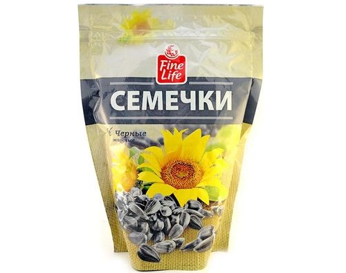Семечки жареные FINE LIFE 100г Семечки жареные FINE LIFE 100г