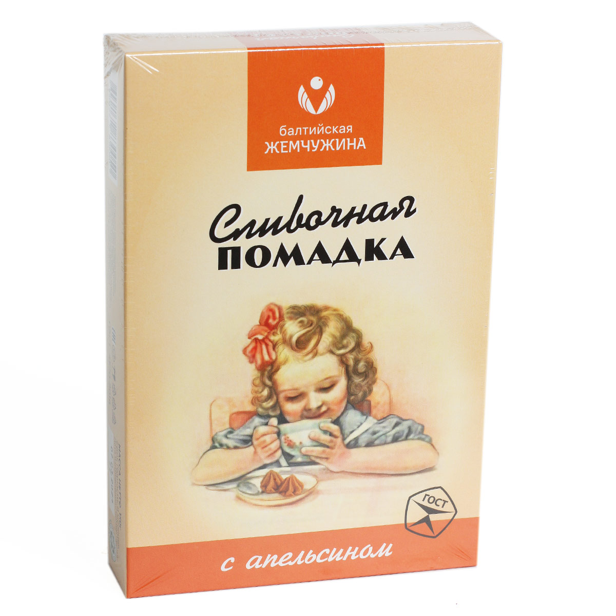 Конфеты сливочная помадка с апельсином Балтийская Жемчужина 150г Конфеты сливочная помадка с апельсином Балтийская Жемчужина 150г