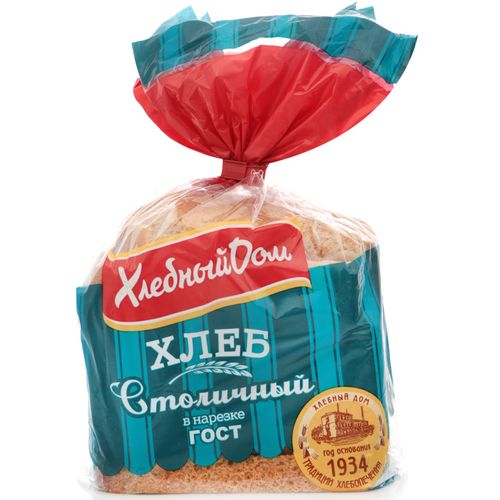 ХЛЕБНЫЙ ДОМ Хлеб Cтоличный формовой , 350гр.