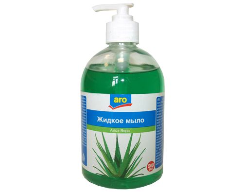 Aro жидоке мыло, Алоэ Вера, 500 мл.