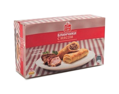 Fine Life блины с мясом 420г Fine Life блины с мясом 420г