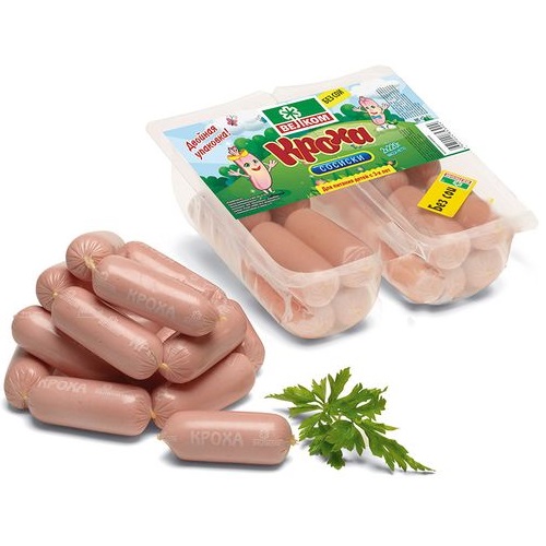 ВЕЛКОМ Сосиски Кроха , 440г