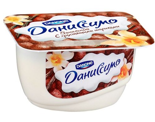 ДАНИССИМО Десерт творожный  со вкусом ягодного мороженого, 5,6%, 30 г